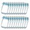 20 Pack Mason Jar Zipper Bags, Reusable Snack Food Storage Bags for Kitchen Sandwich Picnic Organizer